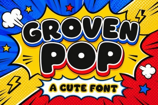 Grooven Pop Font